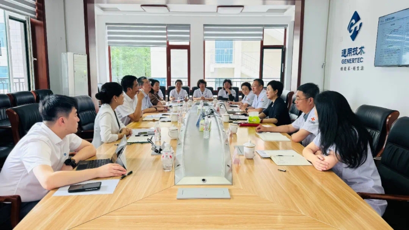 通用技术宝石花医疗总经理、党委副书记张辉一行赴辽阳辽化医院开展专题调研